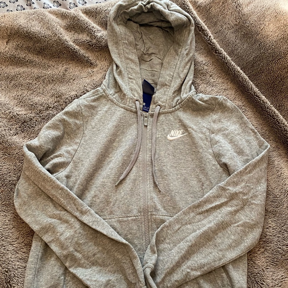 Women’s Nike Light Grey Full Zip XS